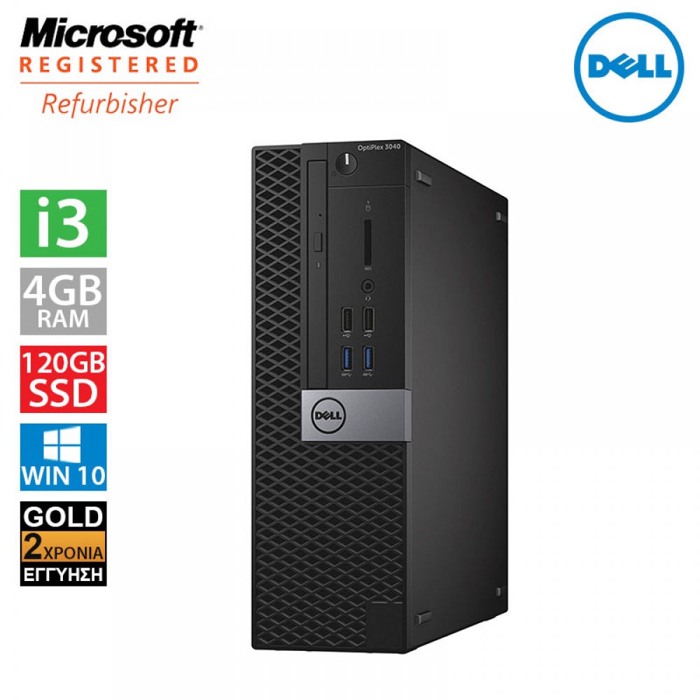 Dell Optiplex 3040 SFF (i3 6100/4GB/120GB SSD + 500GB HDD)