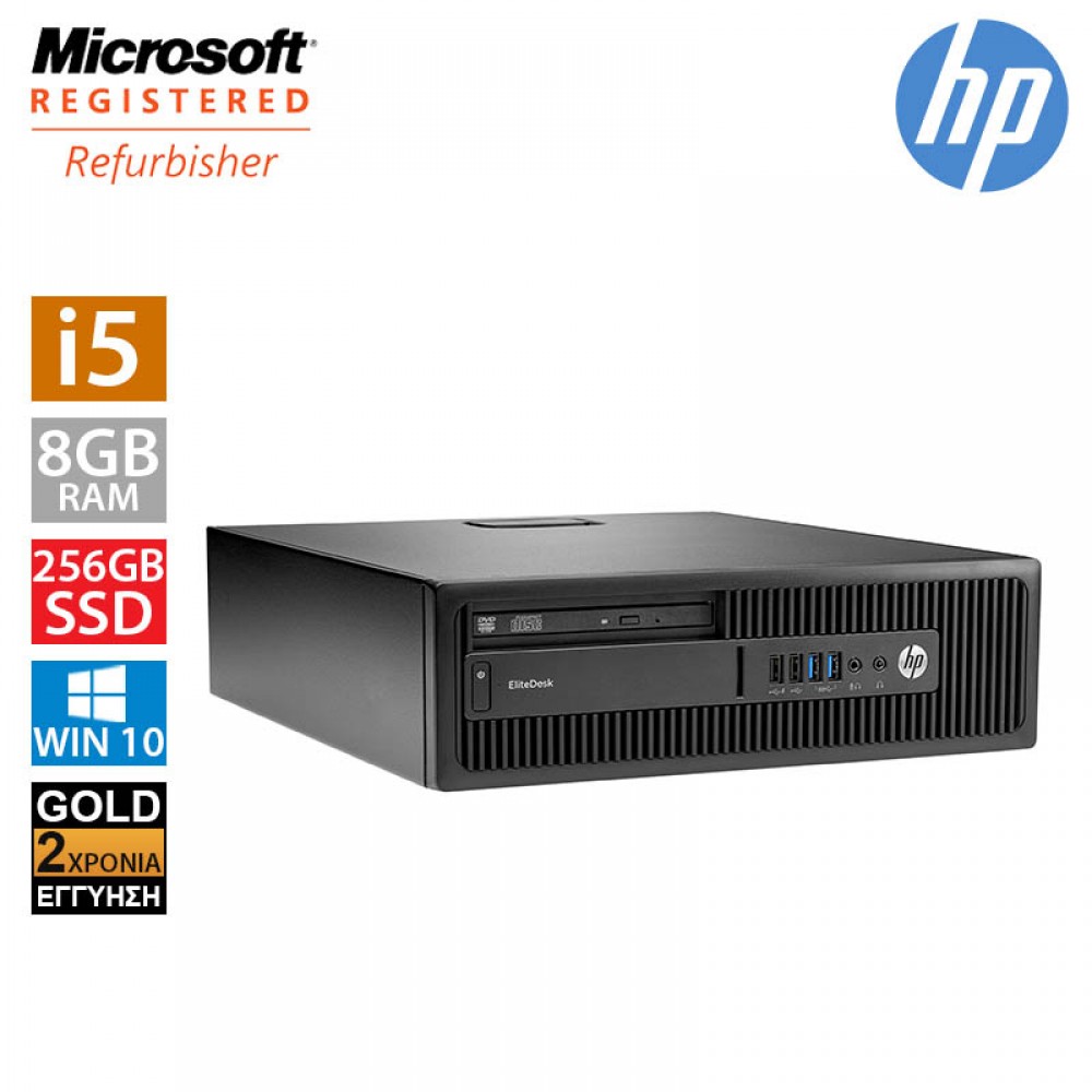 Hp EliteDesk 800 G1 SFF (i5 4590/8GB/256GB SSD)
