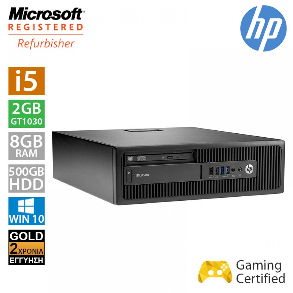 Hp Prodesk 600 G1 SFF (i5 4570/8GB/500GB HDD/GT 1030 2GB)