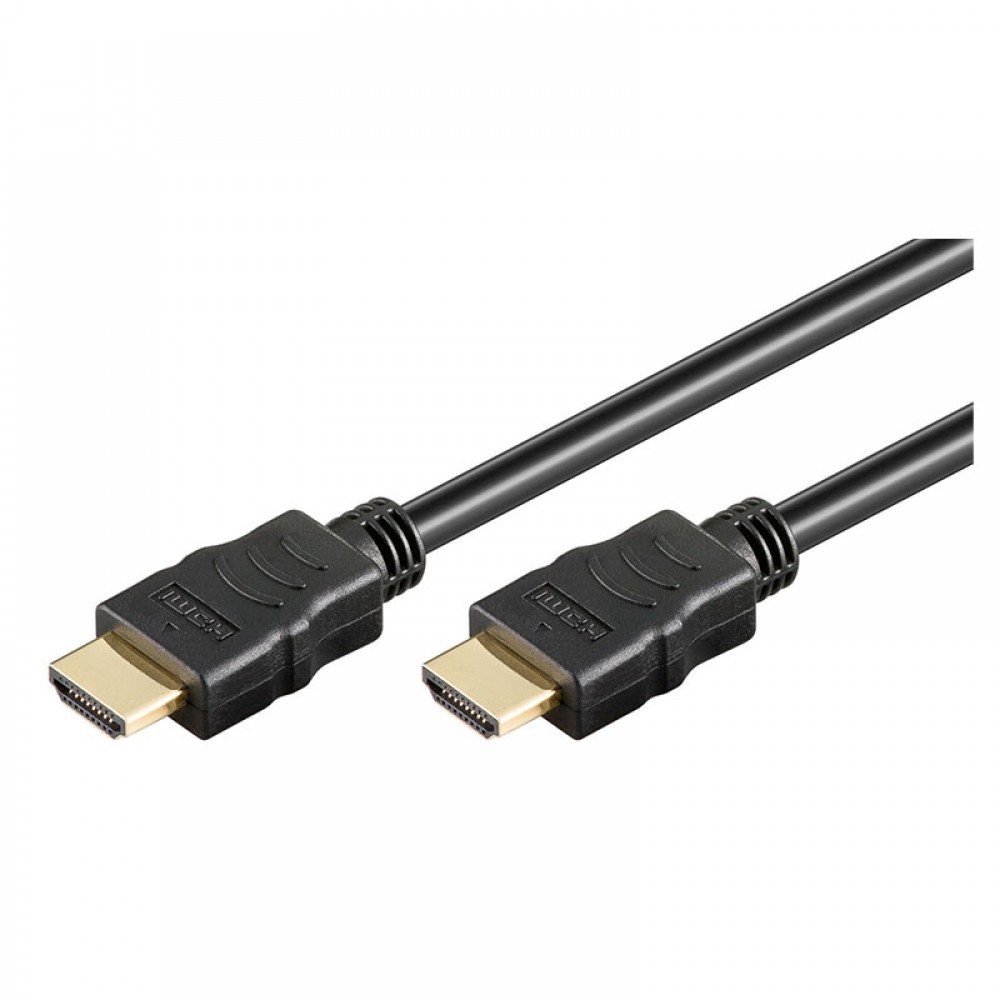 GOOBAY καλώδιο HDMI με Ethernet 51819, 4K 3D, 30AWG, CCS, 1.5m