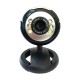 Web Camera 1.3MP, Plug & Play, μαύρη
