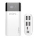 Dudao Power Bank 4x USB 30000mAh 4A (K8Max) white