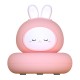 Rabbit Snooze Φορητό Φωτάκι Νυκτός (W-007) pink