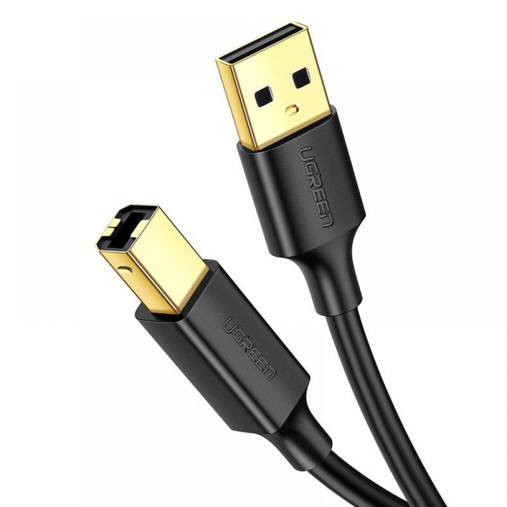 Ugreen Cable USB - USB Type-B (printer cable) 3m (10351) black