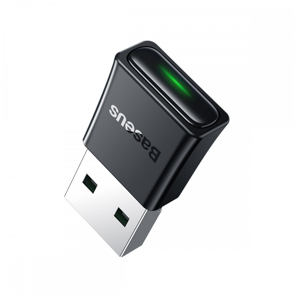 Baseus BA07 USB Bluetooth 5.3 Adapter με Εμβέλεια 20m (black)