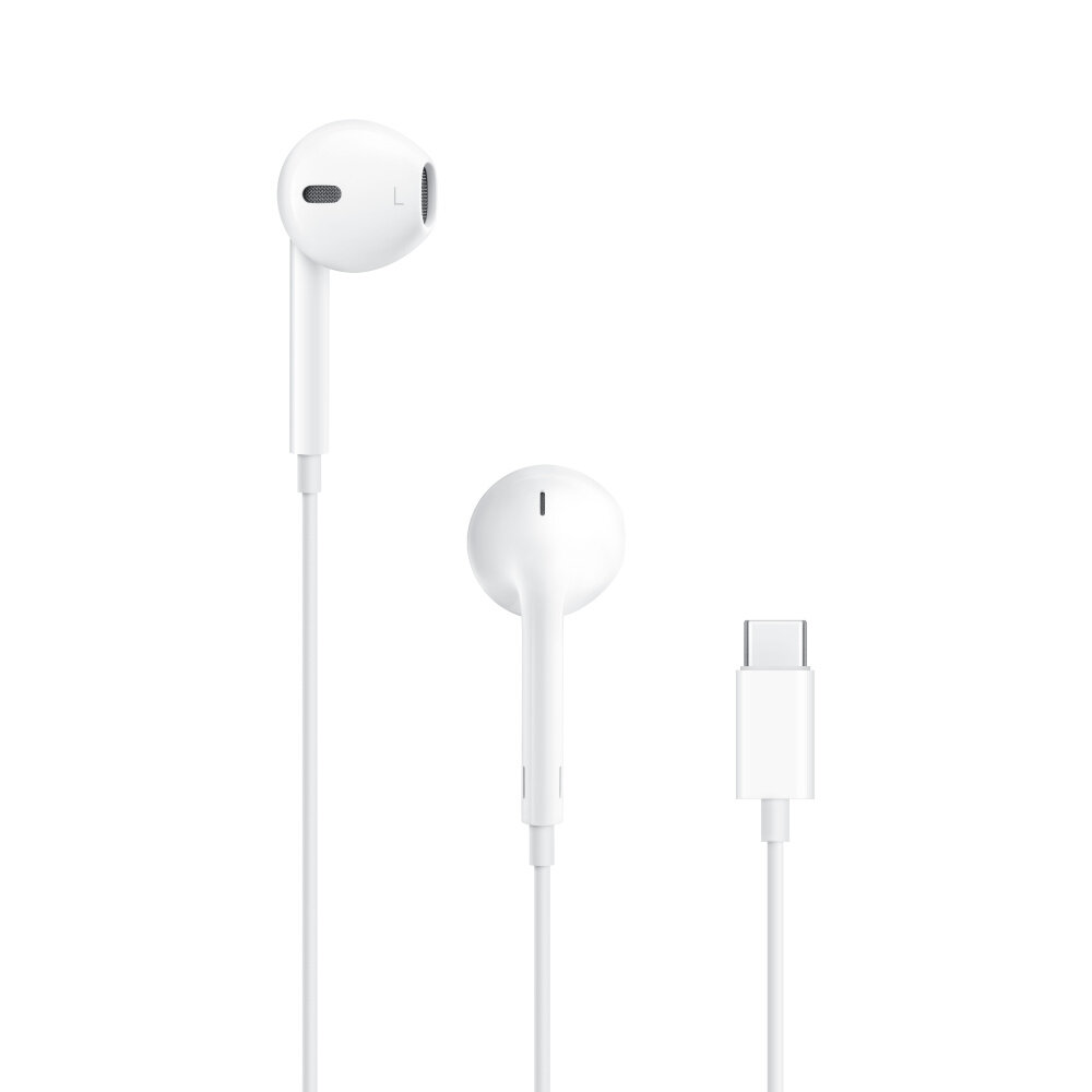 Apple EarPods Type-C in-ear Handsfree Ακουστικά (MTJY3ZM/A) white
