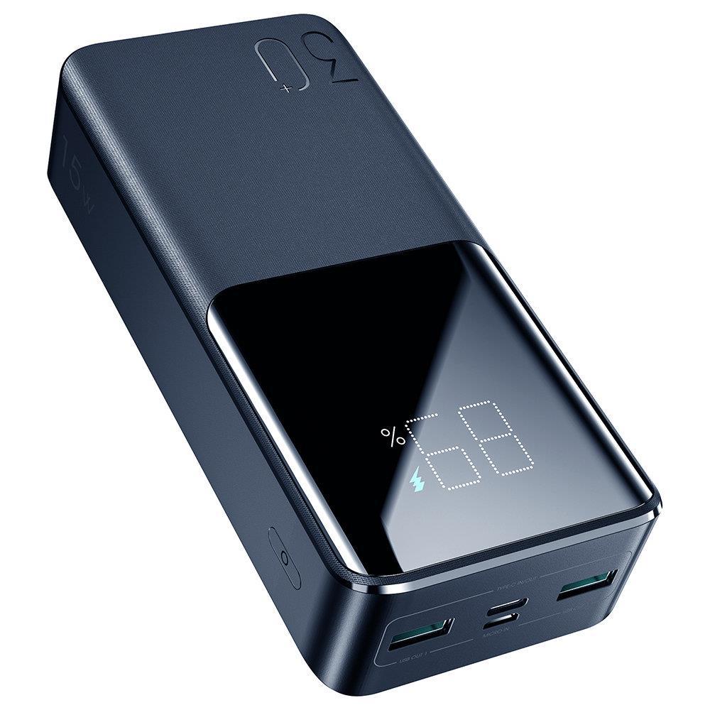 Joyroom Power Bank 30000mAh 15W 2x USB / Type-C (JR-T015) black