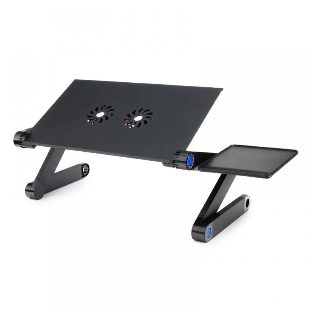 Desk YL- 803 Τραπεζάκι για Laptop με 2 Ανεμιστήρες (black)