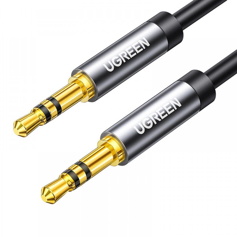Ugreen Audio Cable (Male-Male) AUX Jack 3.5mm 1m (AV119) black