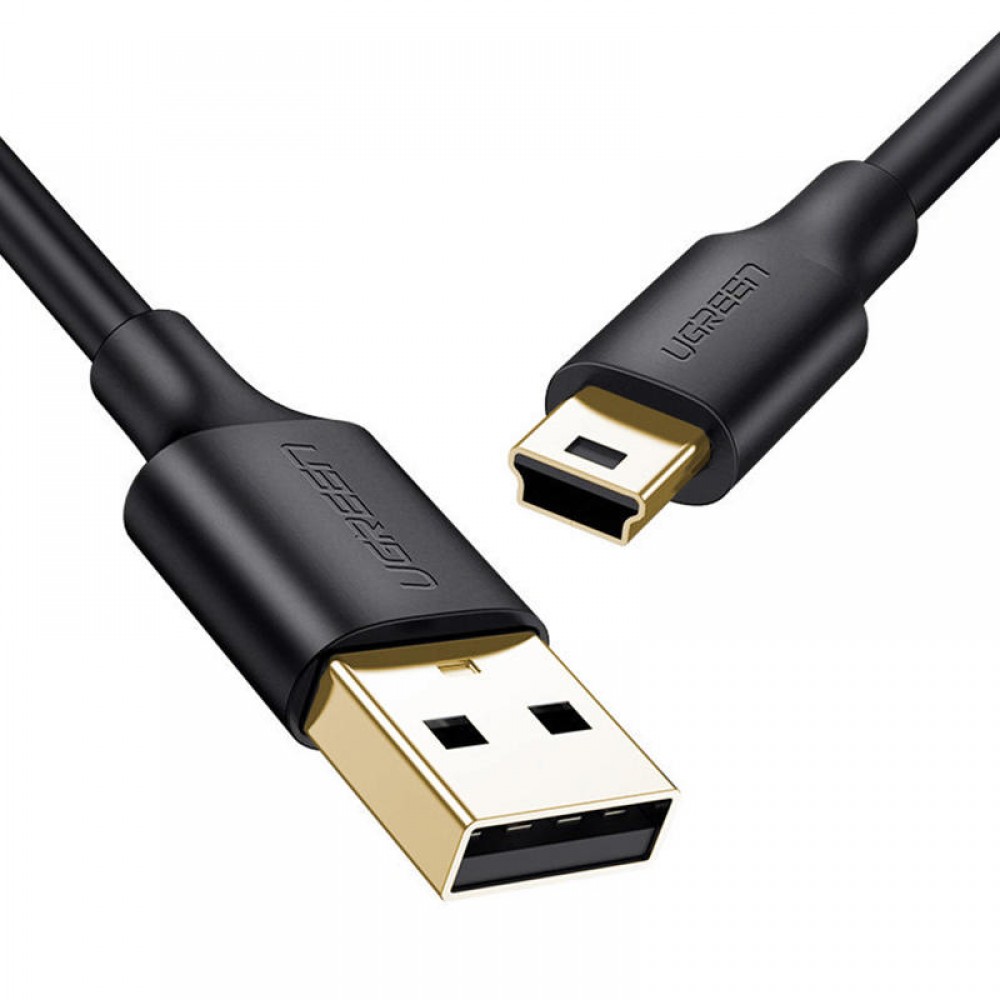 Ugreen Cable USB / Mini USB 480 Mbps 1m (US132-10355) black