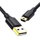 Ugreen Cable USB / Mini USB 480 Mbps 0.25m (US132-10353) black