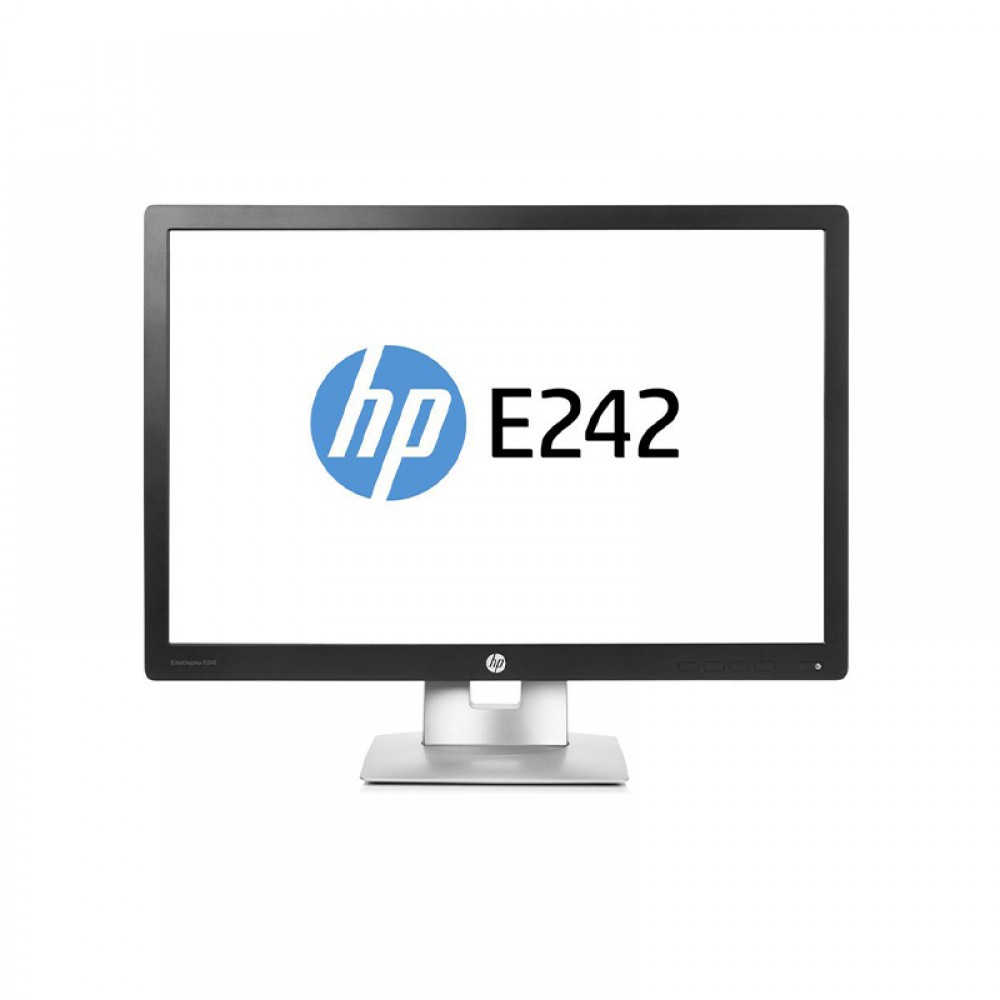 HP E242 24" IPS FHD 1920x1080 60hz 7ms (silver-black) Refurbished Monitor Grade A*