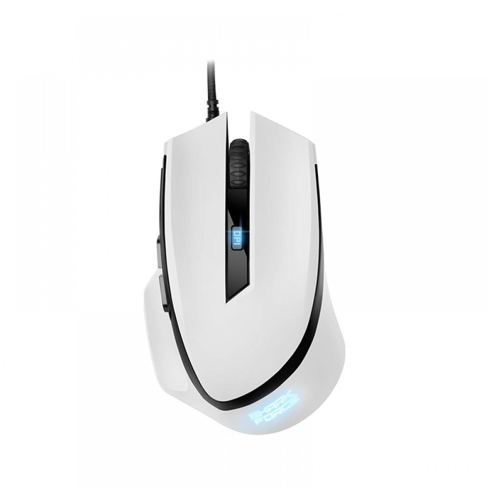 Sharkoon Shark Force 2 Gaming ποντίκι 4200DPI 6 πλήκτρα (white)