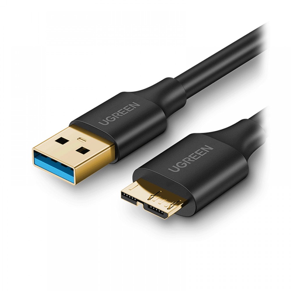 Ugreen Cable USB-A 3.0 / Micro USB-B 1m (US130) black