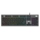 AULA Gaming πληκτρολόγιο F2028 RGB blue switch ΕΝ-GR (black-grey)