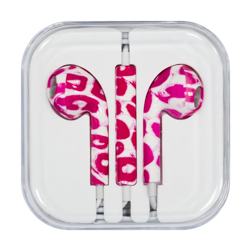 Ακουστικά Handsfree Earbud with Microphone EP-01 (pink marble)