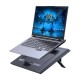 Baseus Laptop Cooling Pad up to 21" με 2 Ανεμιστήρες (gray)