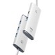 Baseus Lite Series 4in1 HUB USB (4xUSB 3.2) 25cm (WKQX030002) white