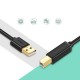 Ugreen Cable USB - USB Type-B (printer cable) 3m (10351) black