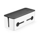 Ugreen Cable Organizer Box (LP110) Κουτί Οργάνωσης Καλωδίων (27.8x13x12.8cm) (Small) black-white