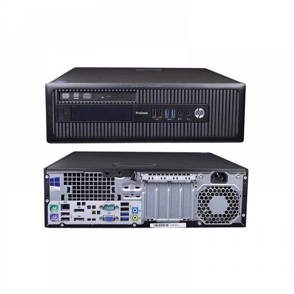 HP ProDesk 600 G1 SFF (i3 4160/4GB DDR3/500GB HDD/DVD-RW/WIN 10) Refurbished PC Grade A*