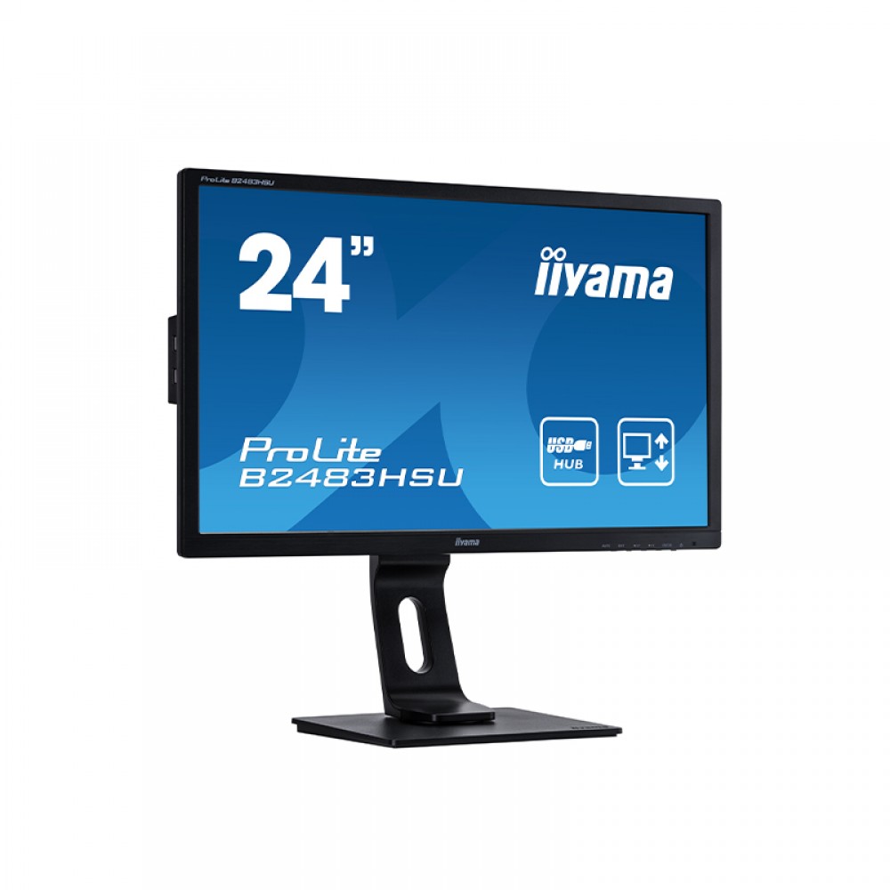 IIYAMA ProLite B2483HSU 24" TN LED FHD 1920x1080 75hz 1ms (black) Refurbished Monitor Grade A