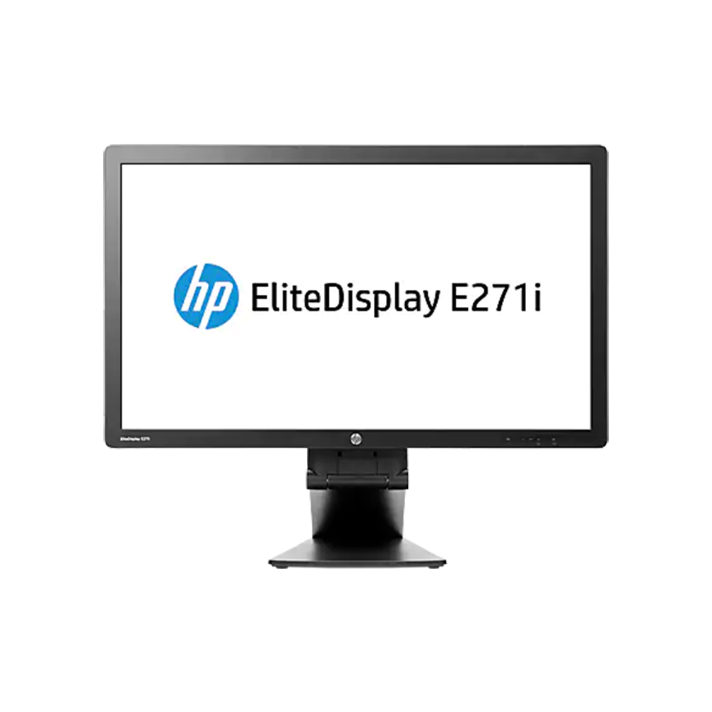 HP E271i 27" IPS FHD 1920x1080 7ms 60HZ, Silver/Black, Refurbished Monitor Grade A