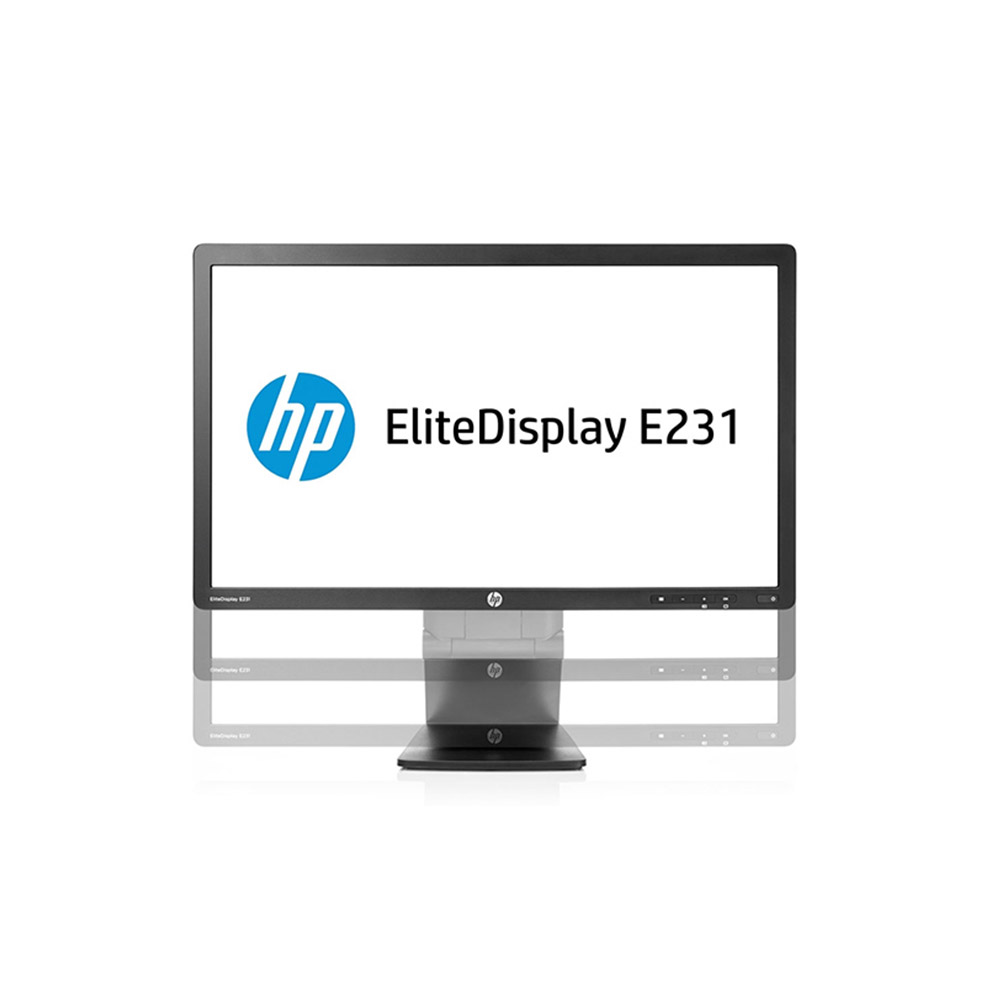 HP EliteDisplay E231 LED, 23" FULL HD, BLACK, Refurbished Grade A
