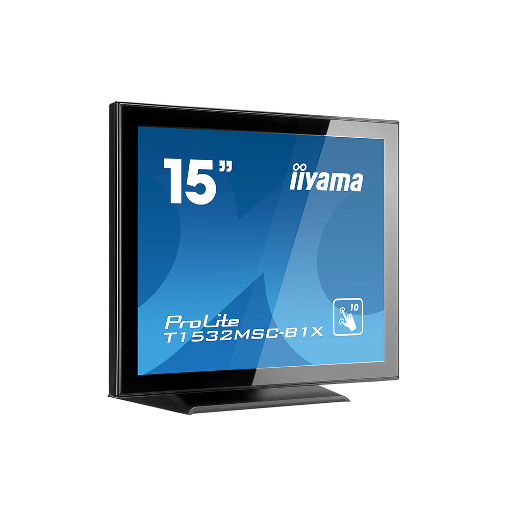 IIYAMA PROLITE T1532MSC-B1XA, 15", Οθόνη αφής, με Universal βάση, SPEAKERS, REFURBISHED GRADE A