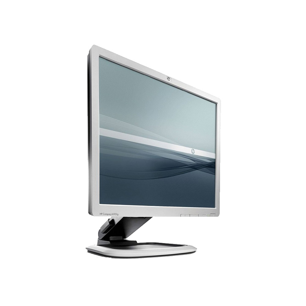 HP LA1951g 19" VGA DVI 1280x1024 SXGA 5:4 Silver/Black LCD Monitor