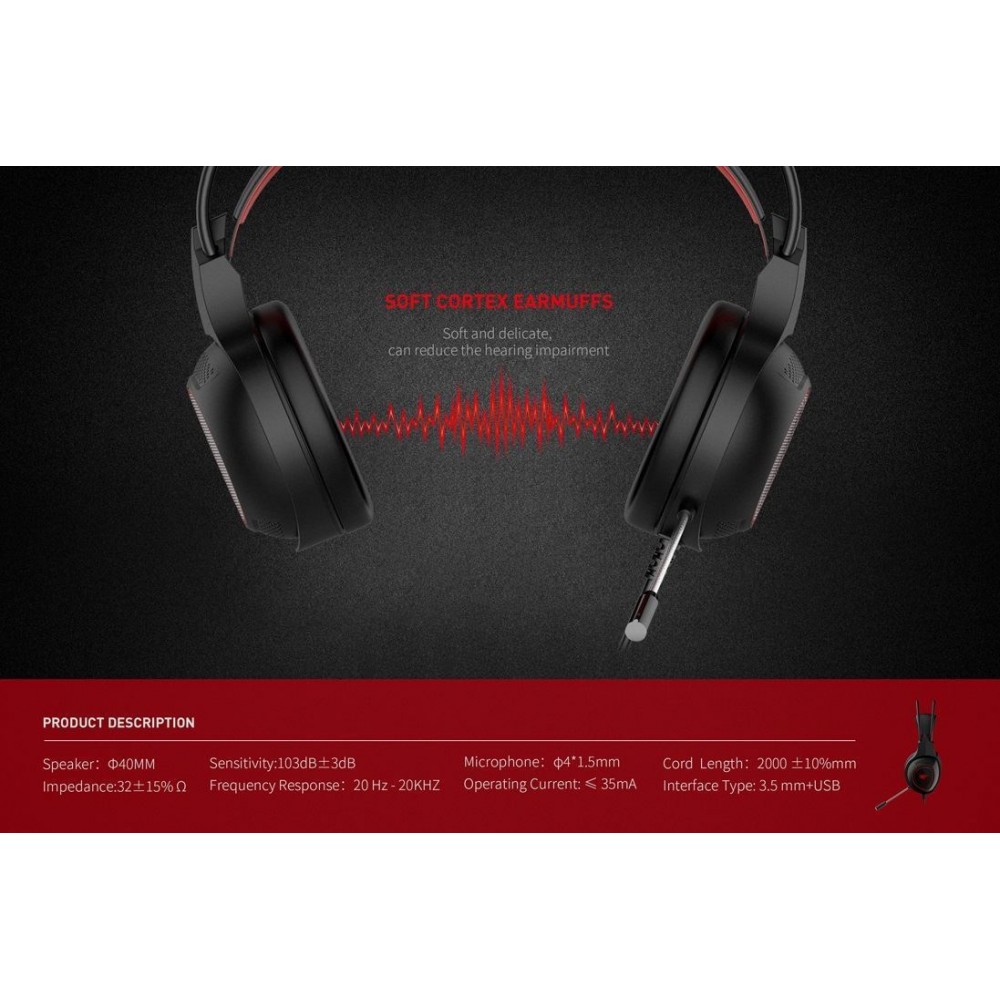 Gaming Ακουστικά - Havit H2239d