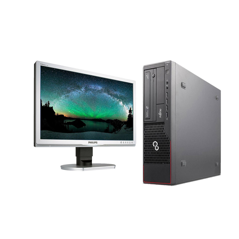 Fujitsu Esprimo E900 SFF (i3 2120/8GB/128GB SSD/Οθόνη 22")