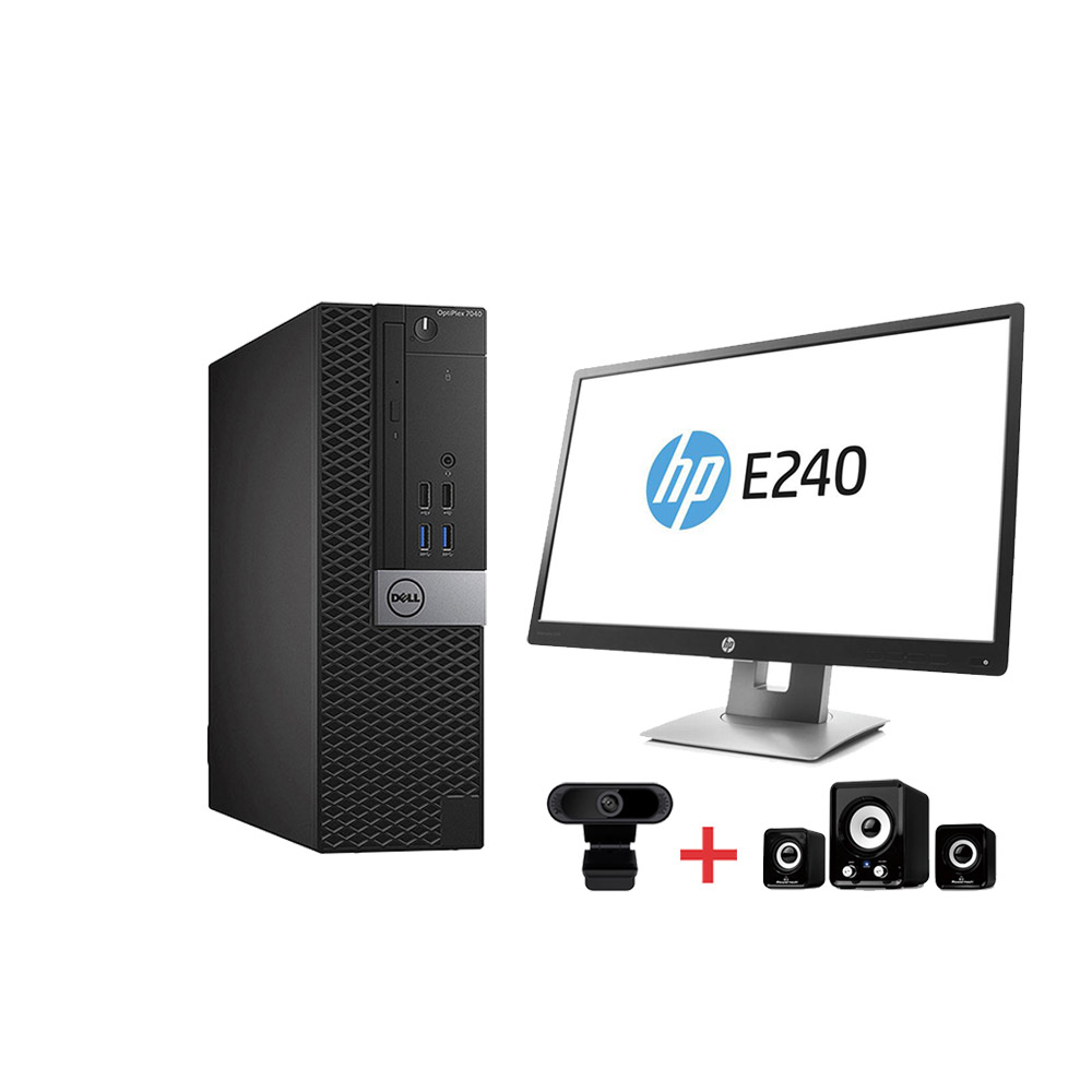 Dell Optiplex 7040 SFF (i5 6500/4GB/128GB SSD/Οθόνη 24"/Webcam/Headset) Dell Optiplex 7040 SFF (i5 6500/4GB/128GB SSD/Οθόνη 24"/Webcam/Headset)