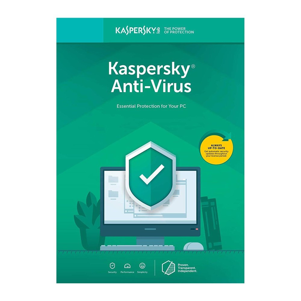 KASPERSKY Anti-Virus 2019, 3 συσκευές, 1 έτος, EU, key