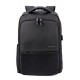 ARCTIC HUNTER τσάντα πλάτης B00069-BK με θήκη laptop, αδιάβροχη, μαύρη